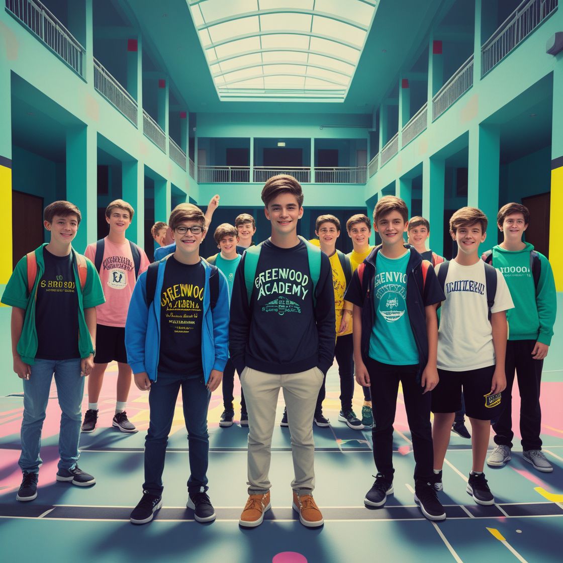 university T-shirts